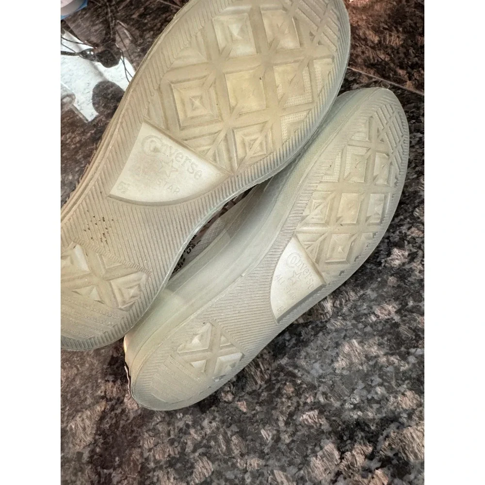 Off-White Converse Chuck 70 The Ten Clear White 162204C Mens 5.5 Womens 7.5